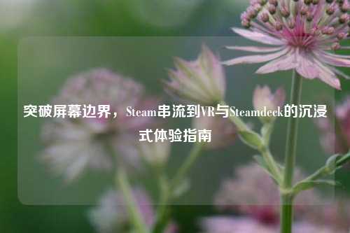 突破屏幕边界,Steam串流到VR与Steamdeck的沉浸式体验指南