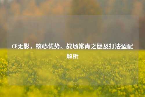 CF无影，核心优势、战场常青之谜及打法适配解析